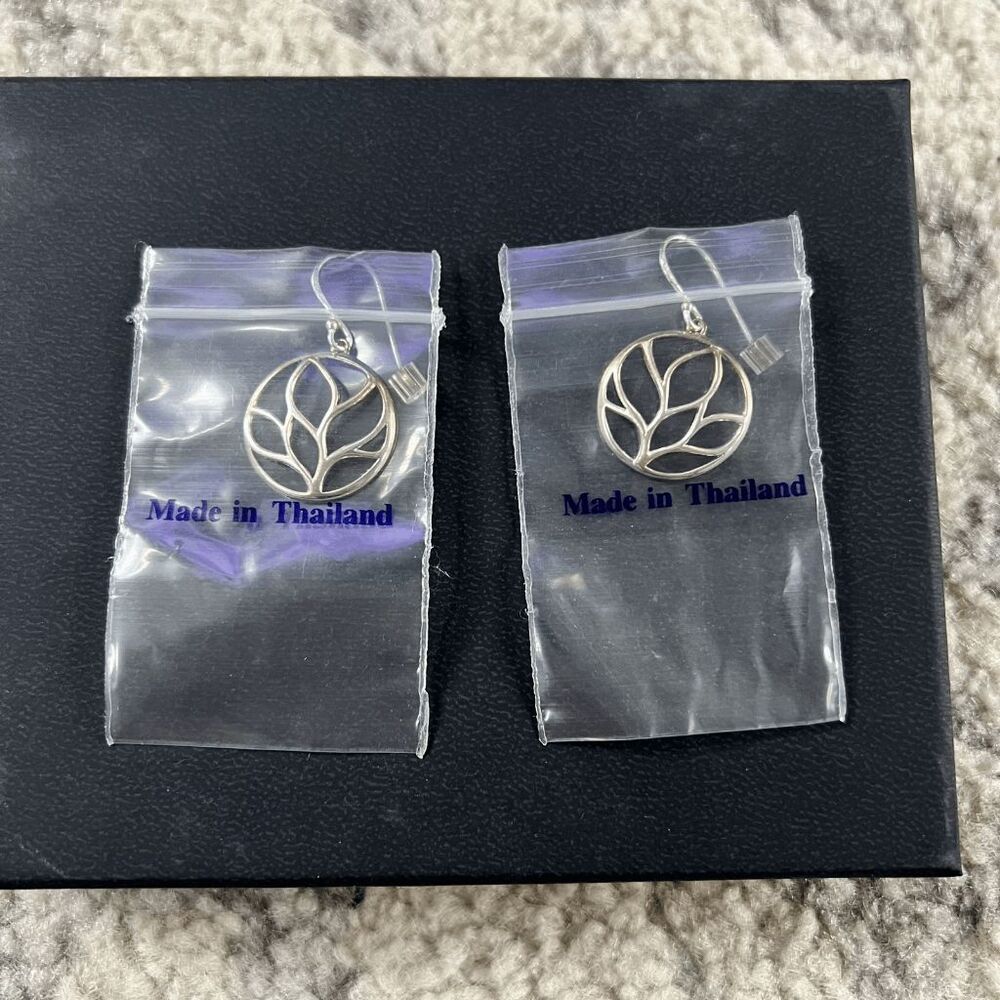 Blue Nile Sterling Branch Drop Earrings